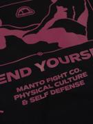 MANTO kicker tshirt- black